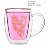 350ml  glass coffee cup