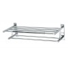 品名：不锈钢浴巾架（Stainless steel towel rack）  编号：ZD-YJJ802  材质：高级不锈钢  档次：高  规格：60cm  包装：18只/件  产品特点：质量可靠，造型